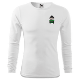 Da Oid Sinzer Bulldog Longsleeve Fitted Herren Weiss Kohlhaufmuehle Front